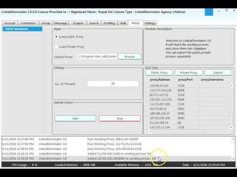 Proxy Checker Module