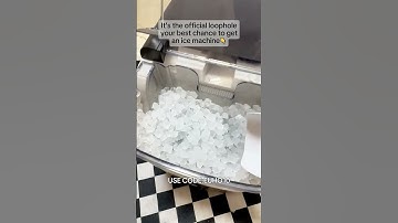 Hospital-Style Nugget Ice Maker for Perfect Cravings #ice #icemaker #nuggetice