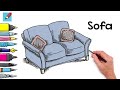 How To Draw A Couch