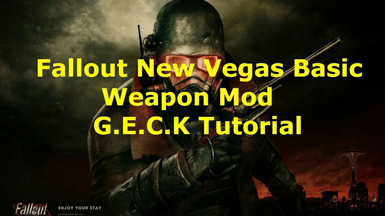 Fallout New Vegas: G.E.C.K Basic Weapon Mod Tutorial - YouTube