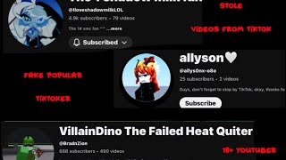 EXPOSING 3 YOUTUBERS! (@IloveshadowmilkLOL ,@allys0nx-o8o  and @BradnZion )