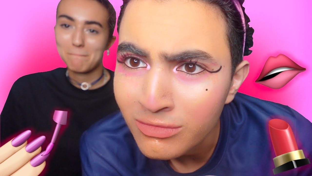 PRANK ! Je maquille mon Frère et on joue à 