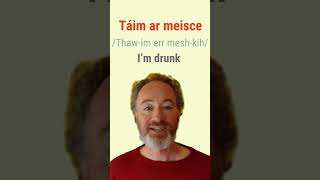 How to say &#39;I&#39;m drunk&#39; in Irish. #bitesizeirish