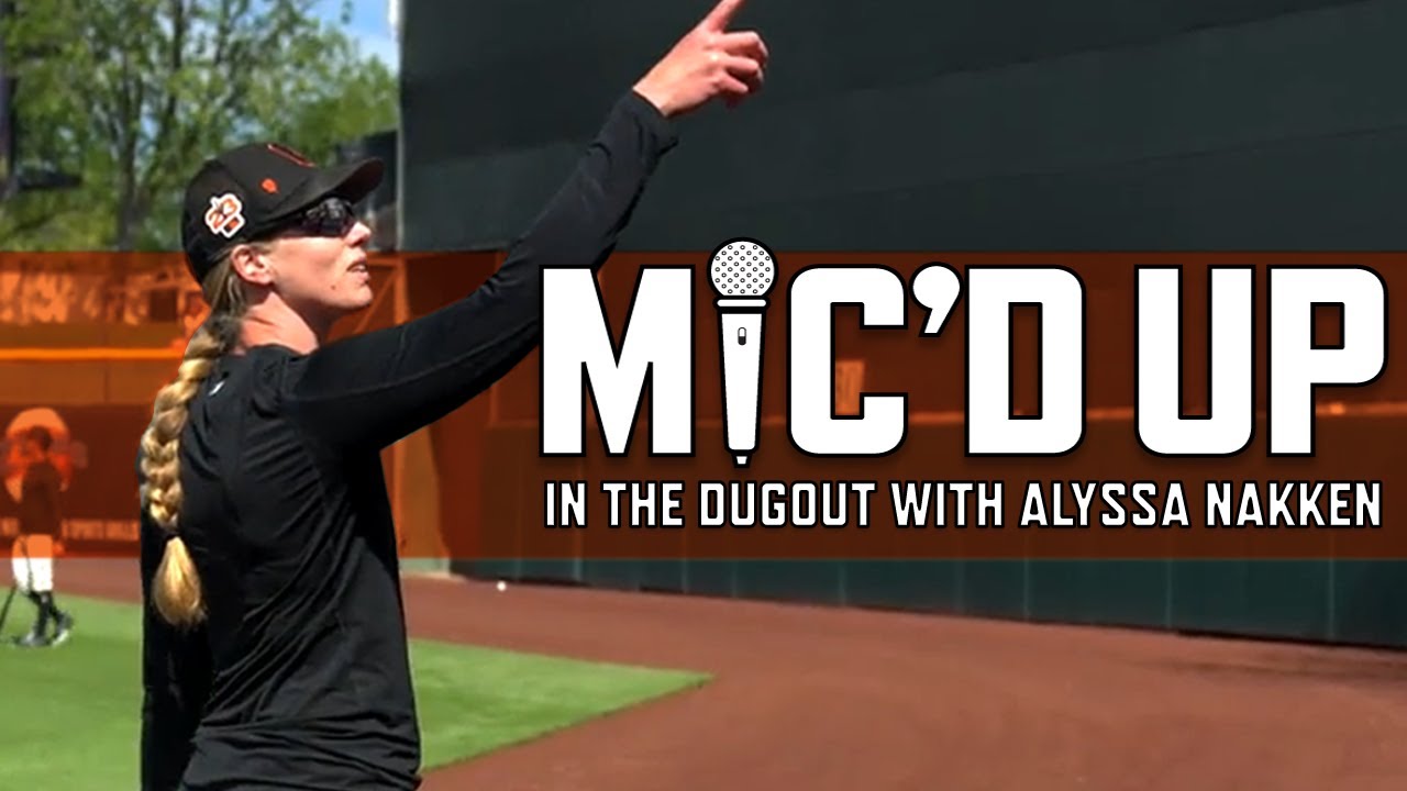 Mic'd Up in the Dugout: Alyssa Nakken 