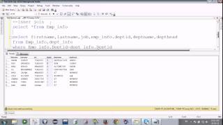 Lecture 7 part 3 Displaying Data from Multiple Tables