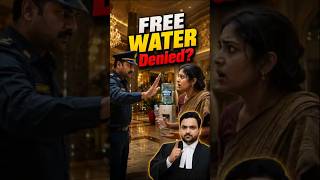 Can A FIVE-STAR HOTEL Stop You From Drinking FREE WATER?  #indianlaw