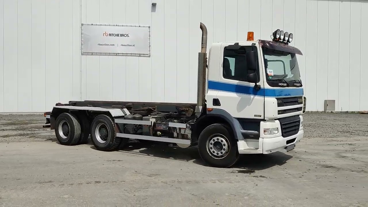2008 Ginaf X3232X 6x4 Hook Truck | Moerdijk, NLD Timed Auction | 4 - 6 May, 2022