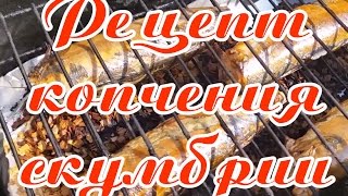 Рецепт копчения скумбрии(Рецепт копчения скумбрии Коптим на ольховой щепе на даче, перец горошком, соль по вкусу и лавровый лист,..., 2016-08-23T11:04:26.000Z)