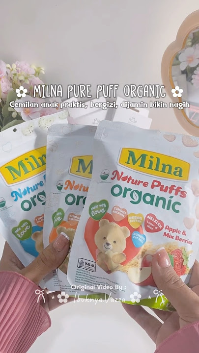Milna Puff organik klik link di Bio no 017. #spillracunshopee #short