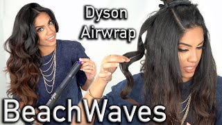 LONG LASTING Dyson Airwrap BeachWaves   HAIR TUTORIAL | ARIBA PERVAIZ