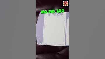 Mẫu THIỆP CƯỚI HOA ĐẸP GIÁ RẺ gấp 3 mã HD300, mẫu thiệp mới 2023-2024,#Shorts, #wedding