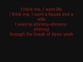 System of a Down - Shimmy Lyrics