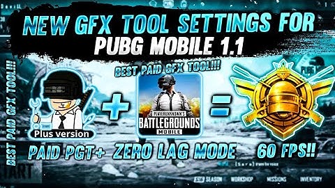 Gamers Gltool Pro v1.3p | PGT+ v0.18.6 BEST SETTINGS FOR LOW END DEVICES | PUBG MOBILE