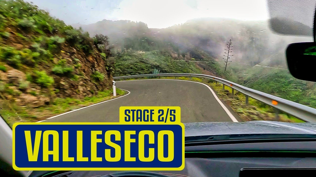 WRC Rally Islas Canarias 2026 | Stage 2/5 Valleseco - Artenara | POV Recce