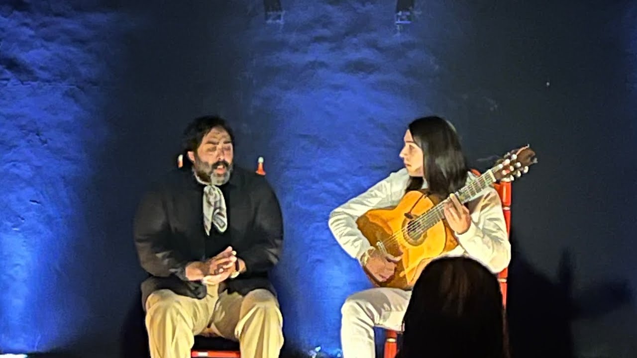 David de Jacoba y José del tomate ( fandangos) peña niño de Vélez (malaga)