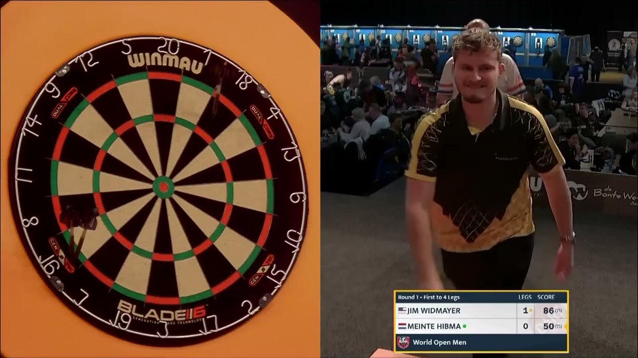 Jim Widmayer Vs Meinte Hibma The World Open YouTube