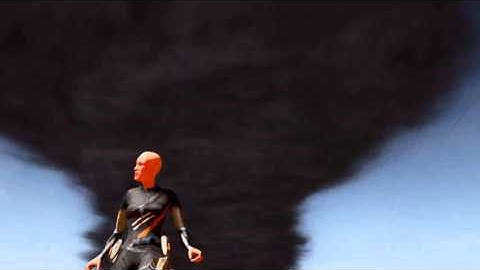 working on tornado particle emitter ue4