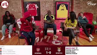 Ty with the wrong lyrics to Crucial Robbie’s number 1 hit Crucial Robbie Arsenal Are Back Official Music Video