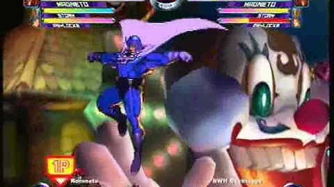 MvC2 Online (360): Brett (MSP) vs NWH Backstage (MSP) 2 .:3.1.10:.