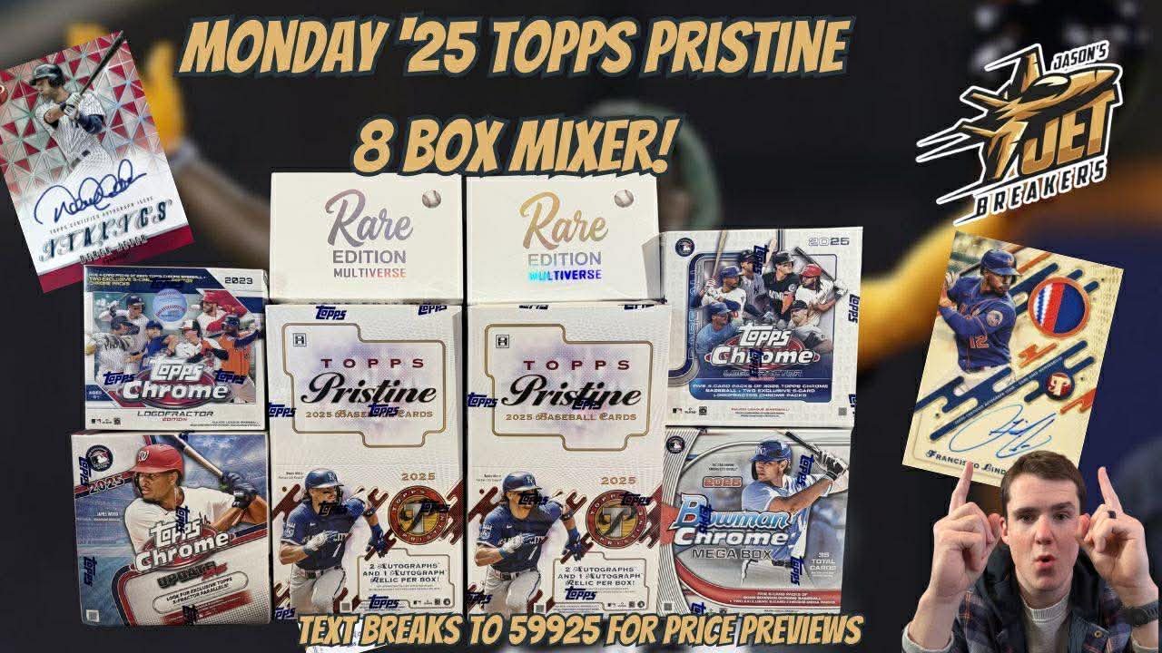 Trent's Monday 8 Box Pristine Mixer Round 1!