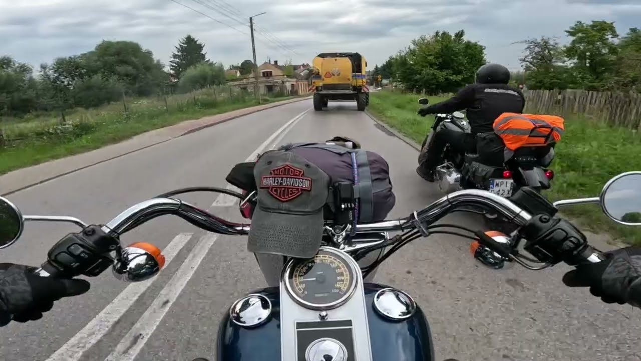 DAY 4 - back home through Poland on a Harley-Davidson.