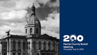 Peoria County Board Meeting