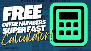 INSANE New Wholesale Offer Calculator! Make More Offers FAST in 2025!