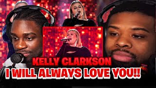 BabantheKidd FIRST TIME reacting to Kelly Clarkson - I Will Always Love You!! At the 57th ACM Awards