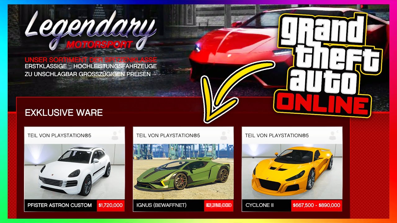 🔥 ALLE 5 NEUEN FAHRZEUGE AUS GTA ONLINE REMASTERED + PREISE & MEHR