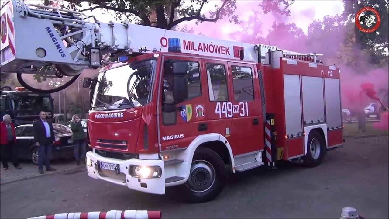 Nowa drabina mechaniczna trafiła do OSP Milanówek