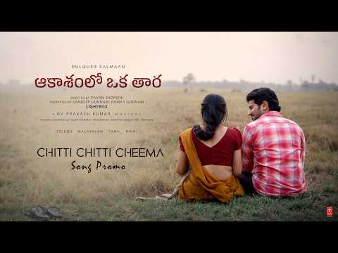 #AOTFirstSingle | Chitti Chitti Cheema Song Promo | Dulquer Salmaan | #AakasamLoOkaTara