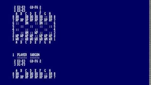 Amstrad CPC - CP/M Sargon Game