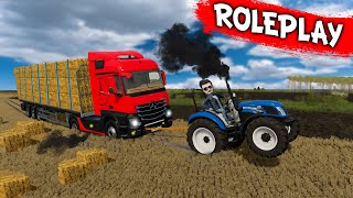 TIR TARLADA BATTI / TARLA İŞLERİ / ROLEPLAY TADINDA  / Farming Simulator 22 ( FS22 )