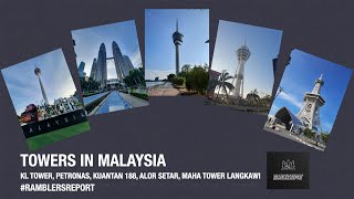 Towers in Malaysia - covering 5 towers in mid, west and east Malaysia.