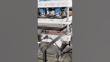 Rubber floor tiles vulcanizing press testing