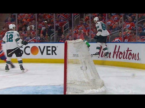 Melker Karlsson OT goal @ Oilers. Game 1