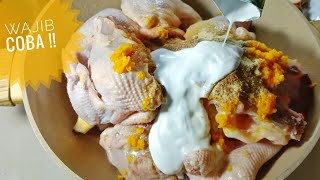 Resep Ayam Goreng Bumbu Kuning. 