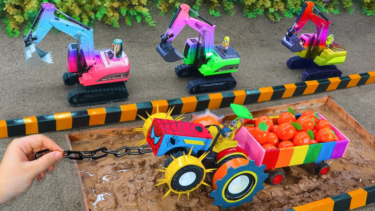 DIY Mini Tractor Builds Hand Pump Construction | Using Bricks | Village Water Supply @topminigear #2