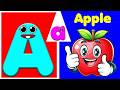 Learn A to Z One Word | Two Words From A to Z In English | Preschool Learning Videos | #kidsvideos