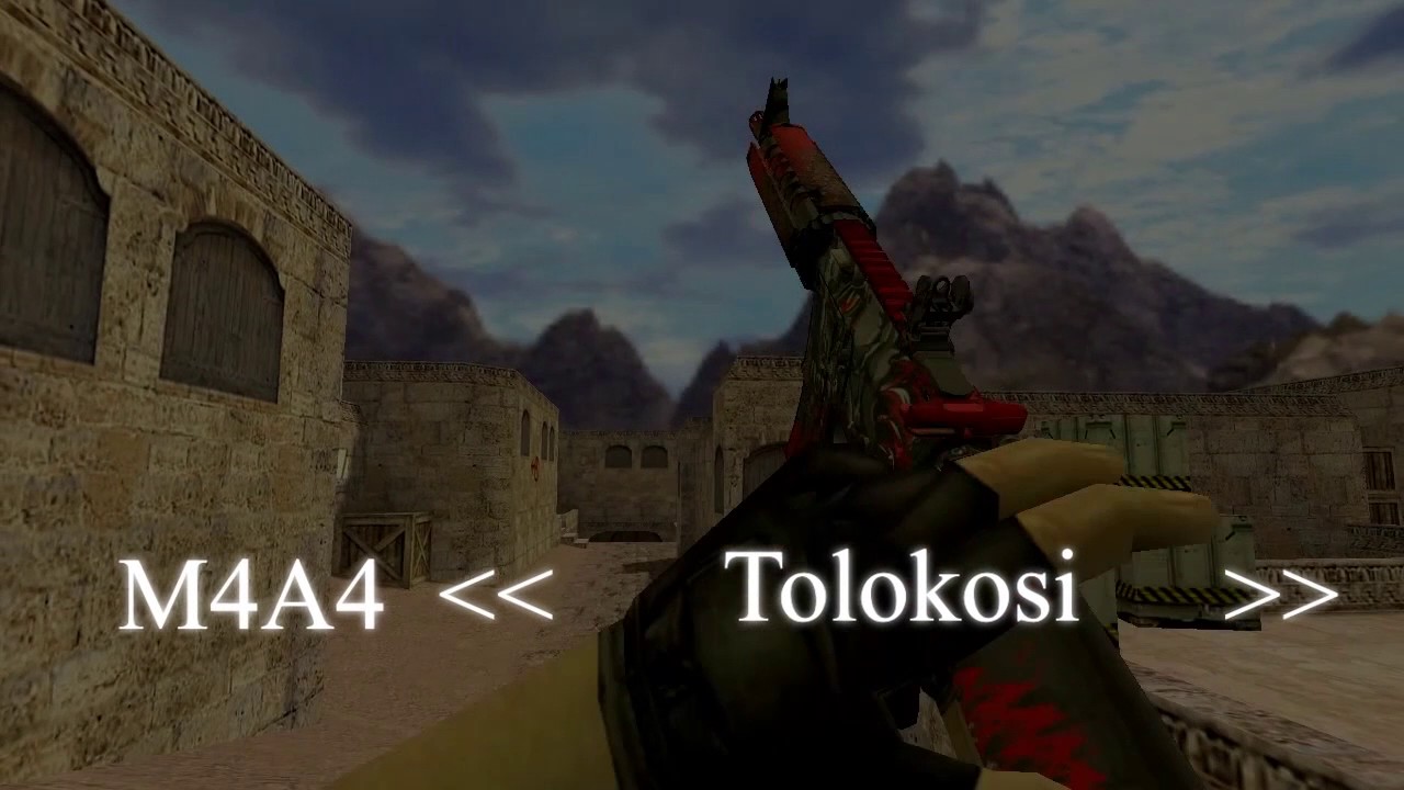 HD CS:GO Skins for CS 1.6 - M4A4 Only - YouTube