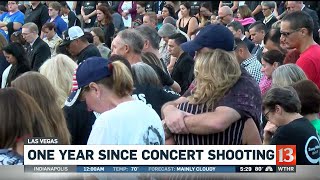 Anniversary of Las Vegas shooting