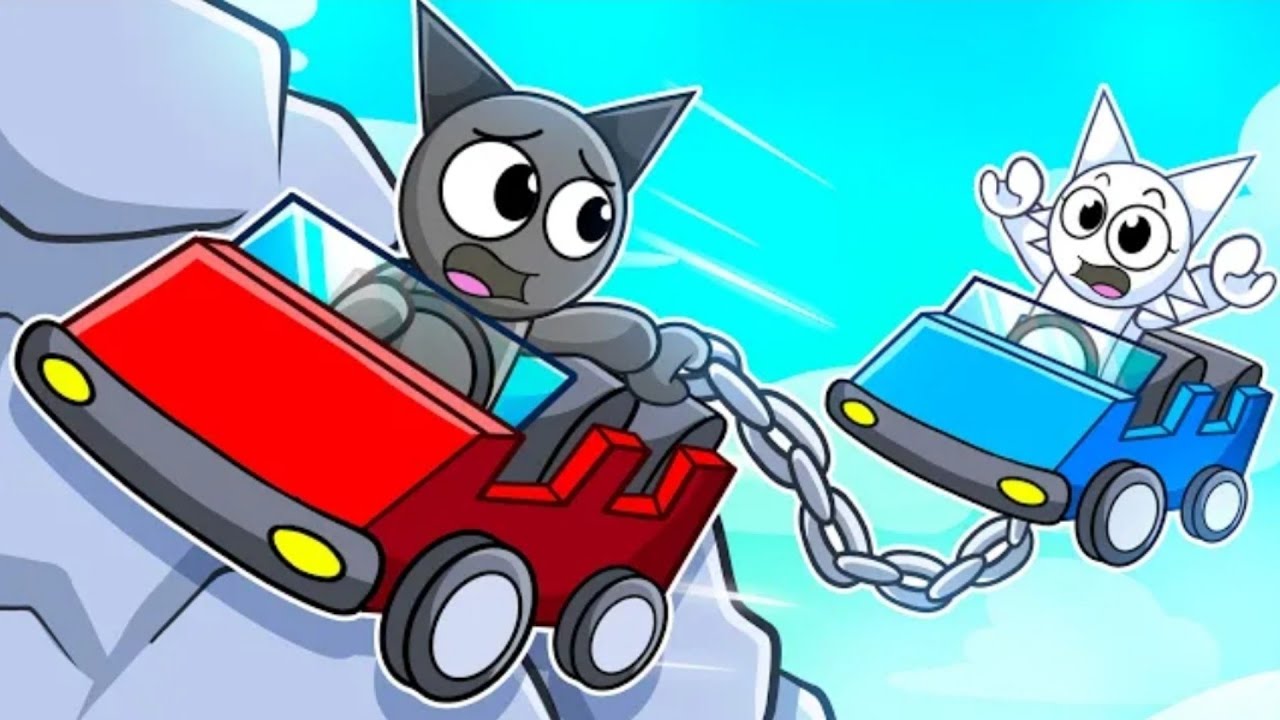 Roblox Chained Car – Teamwork or Disaster? 😭😂 | With My Friend - YouTube
