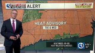 First Alert Weather Extra: 90° heat, higher humidity on the way