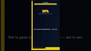 Toeristenbelasting Amsterdam: stapsgewijs naar 20%