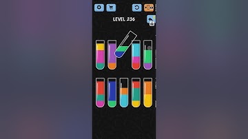 Water Color Sort Level 236 WalkThrough Solution Gameplay