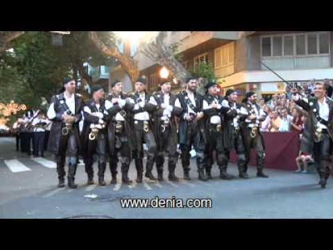 Moros y Cristianos Dénia 2011. Desfile de Gala: Filà Marins Corsaris