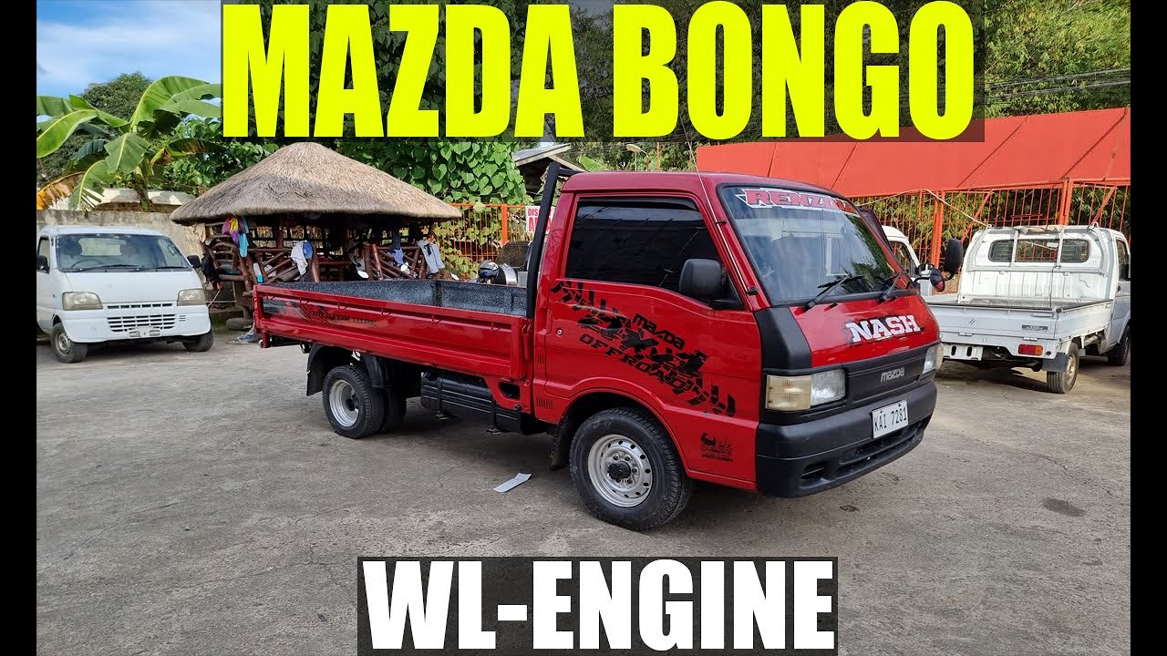 MAZDA BONGO-WL ENGINE 4x4 - YouTube