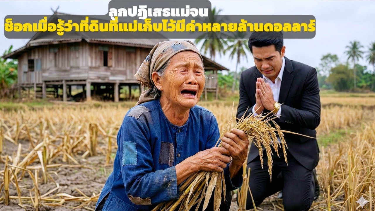 ลูกชายปฏิเสธแม่ยากจน จนรู้ว่าที่ดินที่เธอเก็บไว้ทั้งชีวิตมีค่าหลายล้าน | ดราม่าครอบครัว