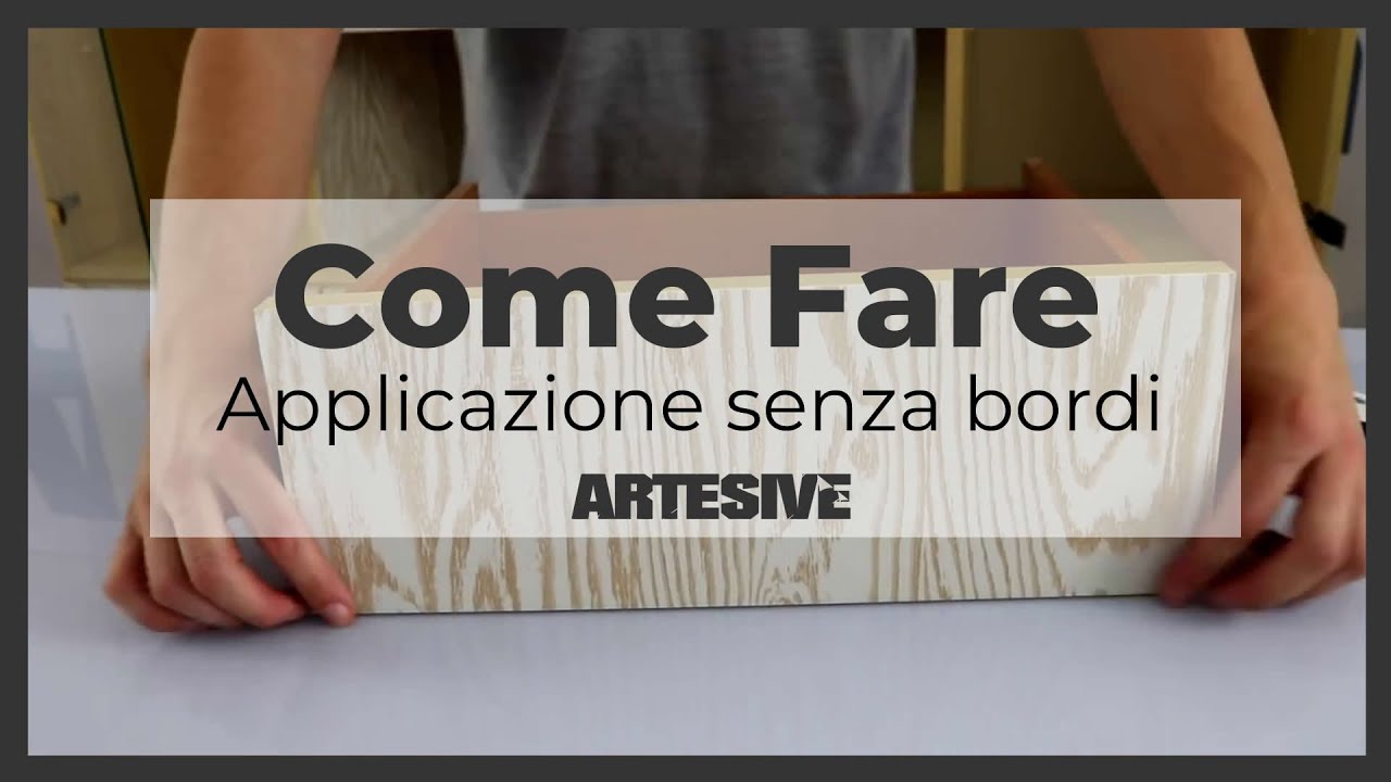 Applicazione facile della pellicola adesiva per mobili. solo ... Rivestire un armadio con carta da parati