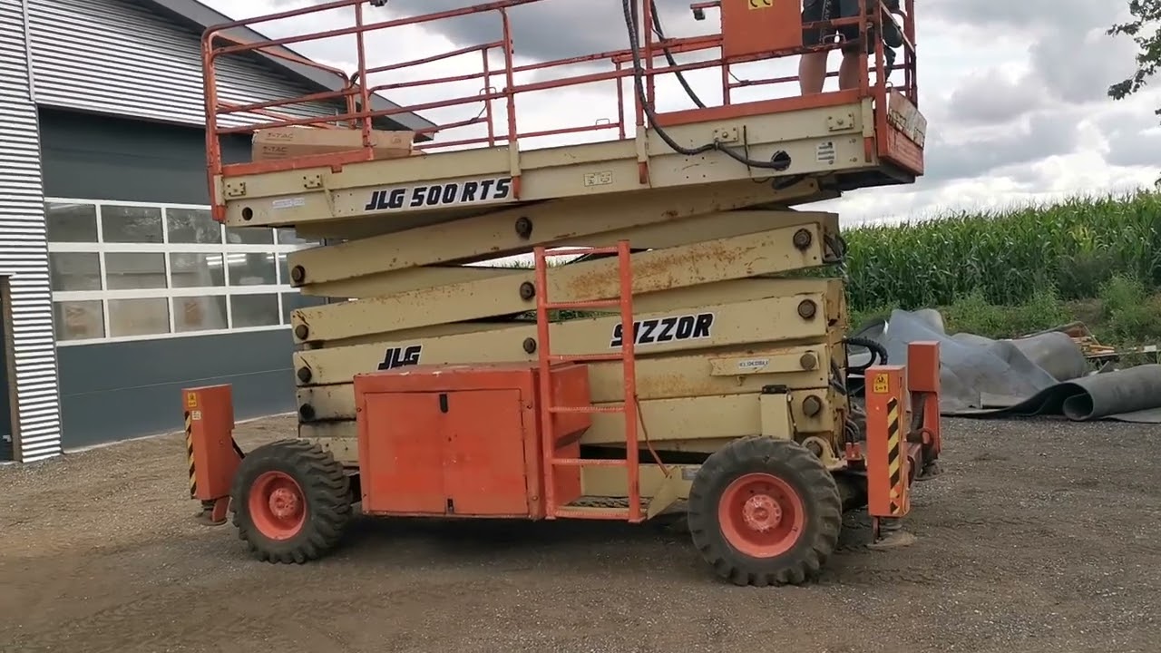JLG 500 RTS 4X4 17,5 METER SAXLIFT / SCISSOR LIFT